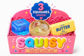3-Piece Squishy Box – Shrimp Dumpling & Ice Cube & Butter
