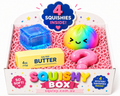 4-Piece Squishy Lucky Box –  Random Squishy & Ice Cube & Butter & Rainbow Dumpling