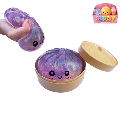 3 Pack Dumpling Squishy - Slow Rise + Rainbow+Shrimp