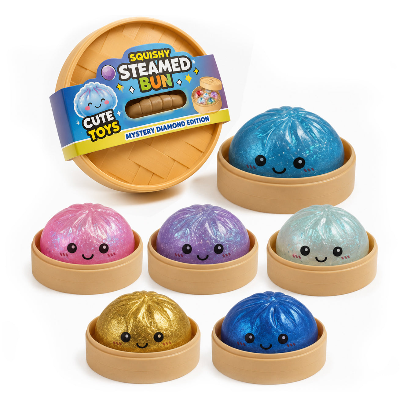 Smile Dumpling Maltose Bao Bun Blind Box