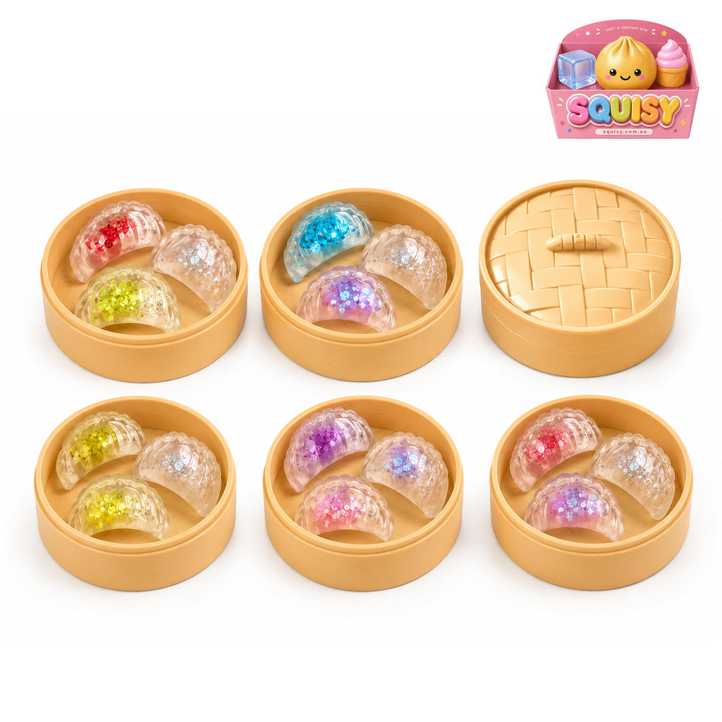 Soft Shrimp Dumpling Squishy - 1-PIECE BOX