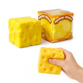 Squeeze Cheese Squishy Slow Rising Sensory Stress Toy