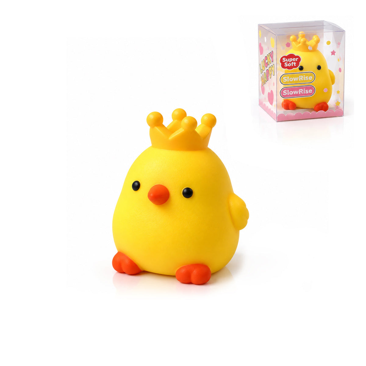 Crunchy Crown Chick Squishy – Soft Slow Rising