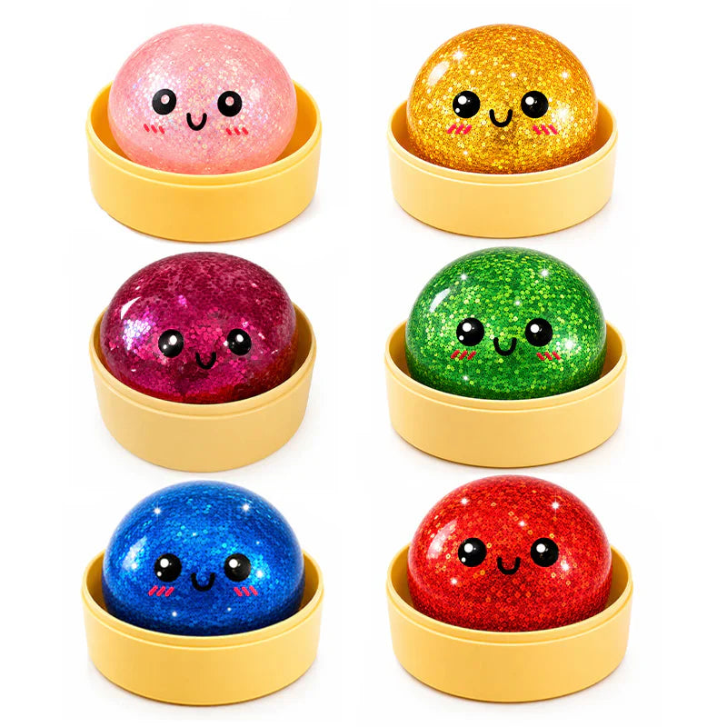 The Viral 5cm Dumpling Sensory Squishy Toy Value Bundle