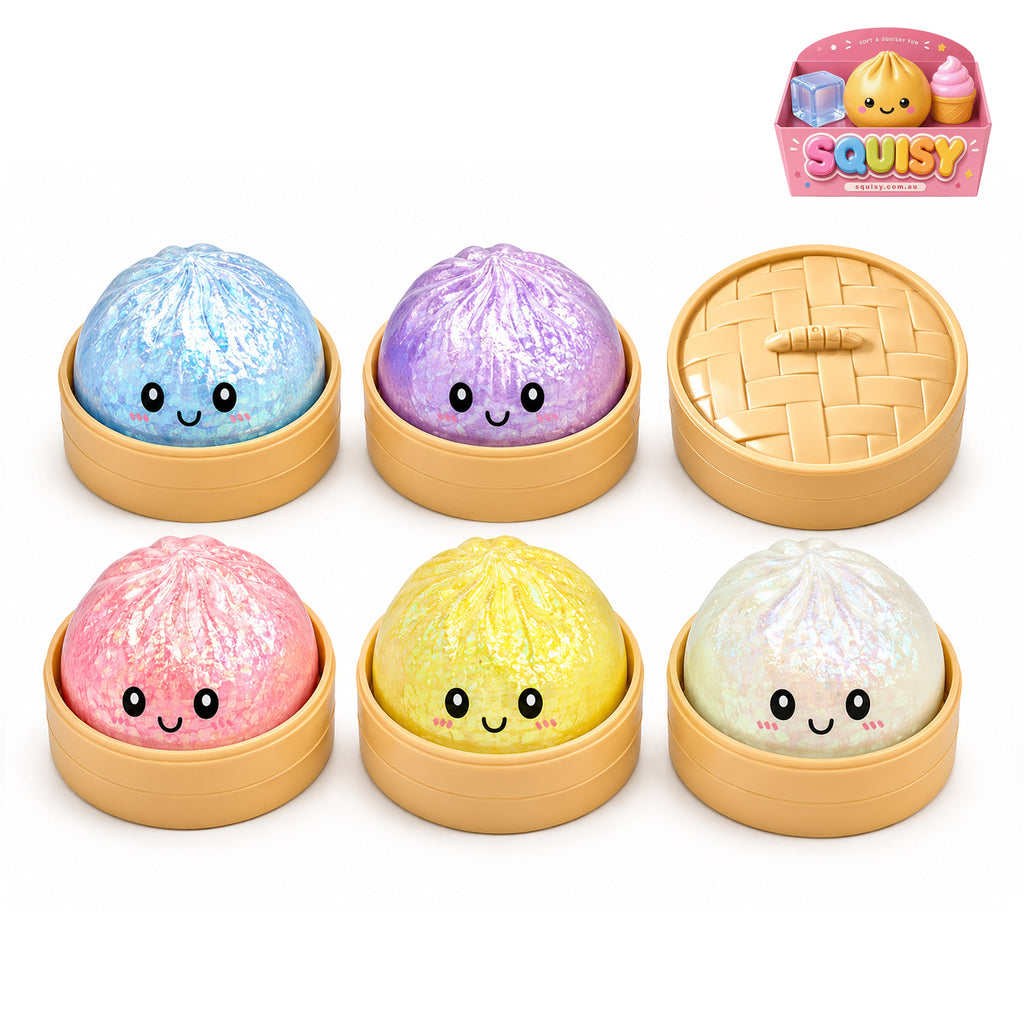 Soft Dumpling Squishy - 1 Piece Squishy Box