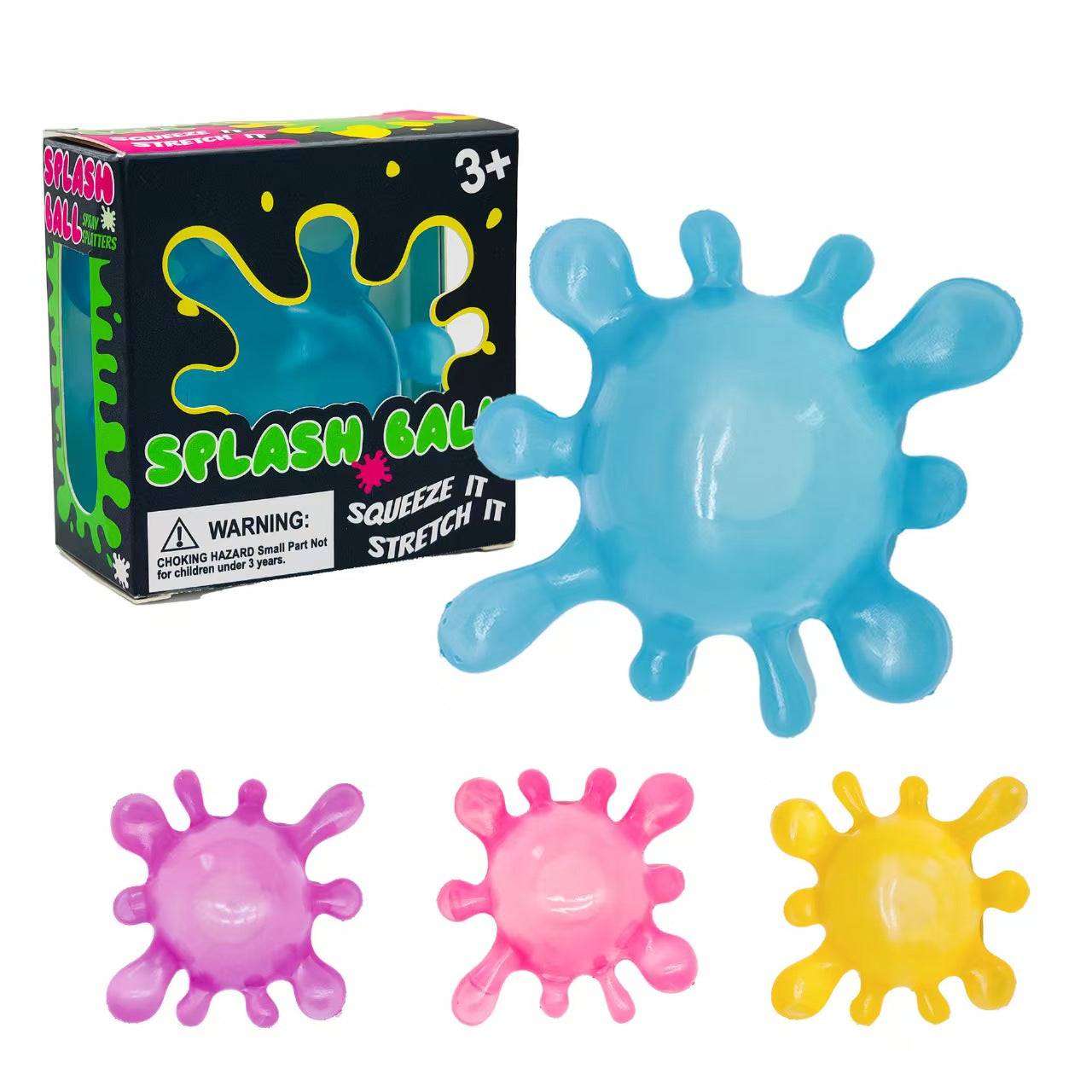 Splat Ball Sensory Fidget Toy – Super Squishy Stress Relief Toy