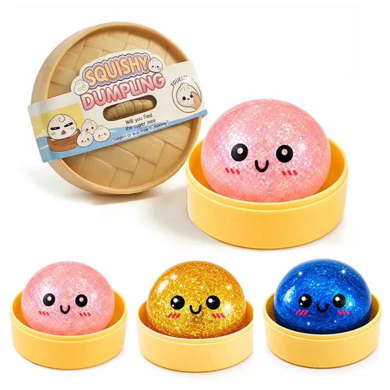 The Viral Mystery Dumpling Buns Squishy Squeeze Blind Box 5cm